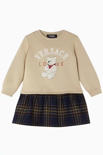 Teddy Bear Dress Set in Cotton