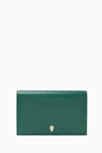 Serpenti Forever Bifold Wallet in Leather