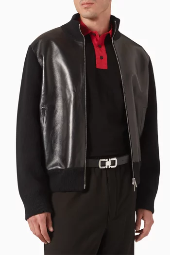 Reversible Belt in Calfskin