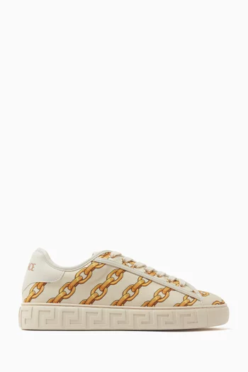 Treasure Chain Lace-up Sneakers