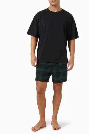 Flannel Sleep Shorts