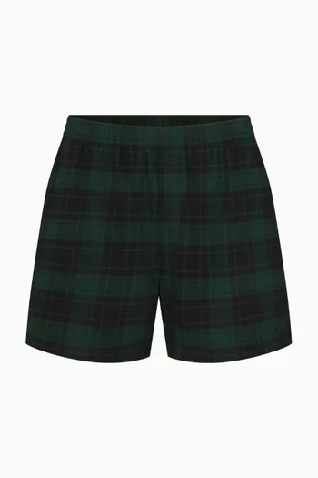 Flannel Sleep Shorts