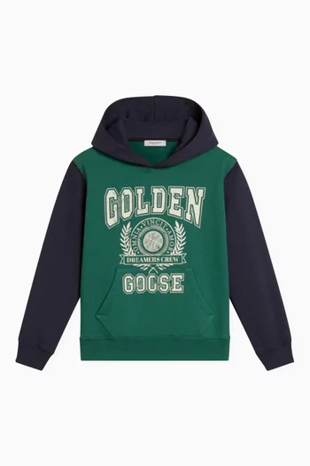 Logo-print Hoodie in Cotton-blend