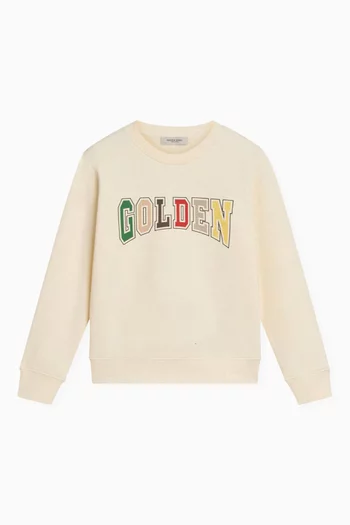 Crewneck Sweatshirt in Cotton-blend