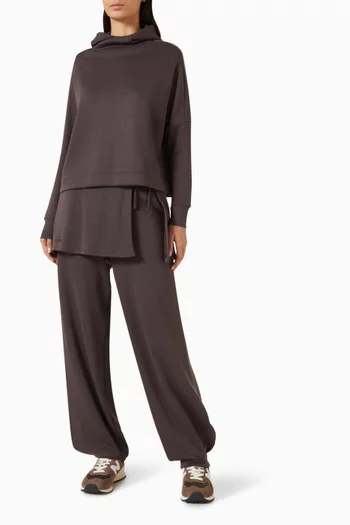 Skirt Wrap Pants in Viscose Blend