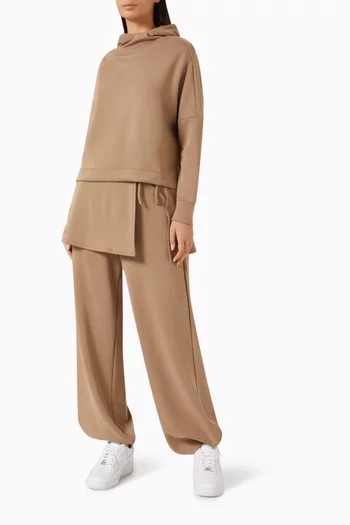 Skirt Wrap Pants in Viscose Blend