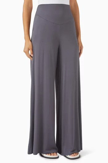 Flared Pants in Modal Blend