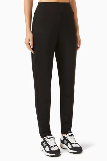 Tapered Track Pants in Viscose Blend