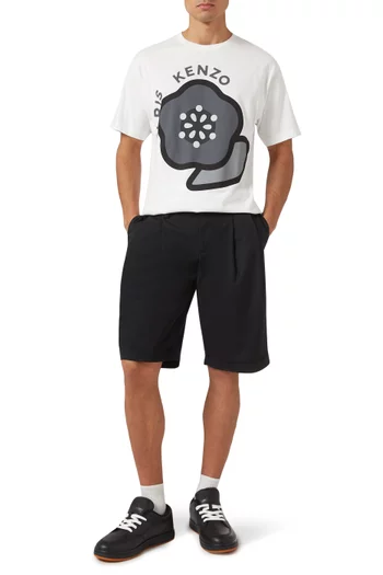 Pop-print T-shirt in Cotton