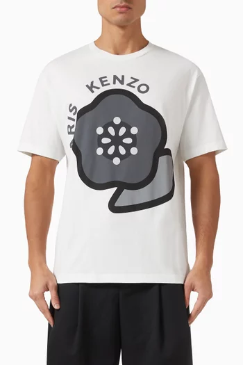Pop-print T-shirt in Cotton