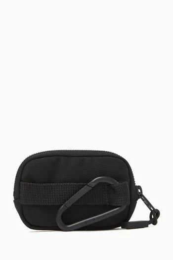 Zip Card Holder in Nylon