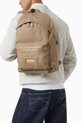Kenzography Backpack in Canvas