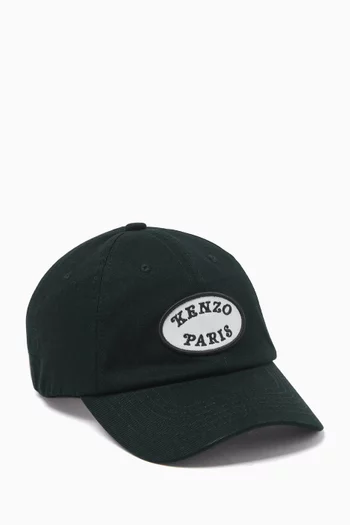 Embroidered Cap in Cotton
