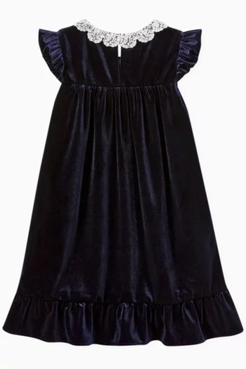Babydoll Dress in Velvet