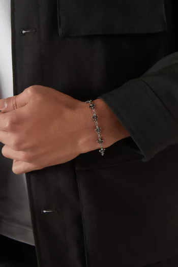Fleur de Lis Bracelet in Stainless Steel