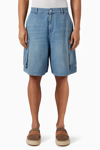 Cargo Shorts in Denim