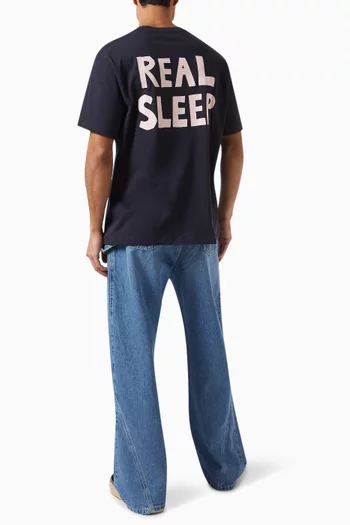 Back-print T-shirt in Cotton