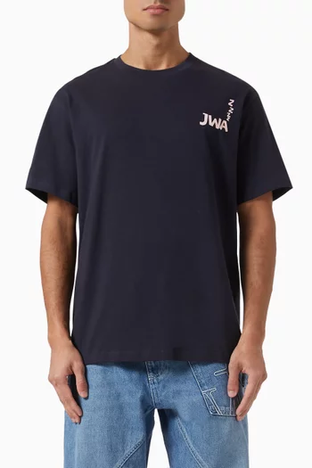 Back-print T-shirt in Cotton