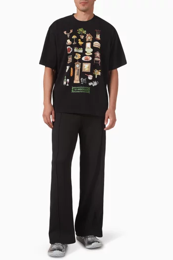 Diorama Printed T-shirt in Jersey