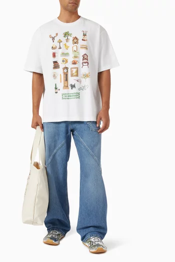 Diorama Printed T-shirt in Jersey