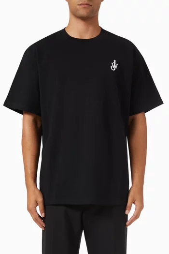 Anchor Logo T-shirt in Jersey
