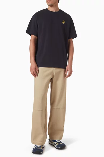 Anchor Logo T-shirt in Jersey