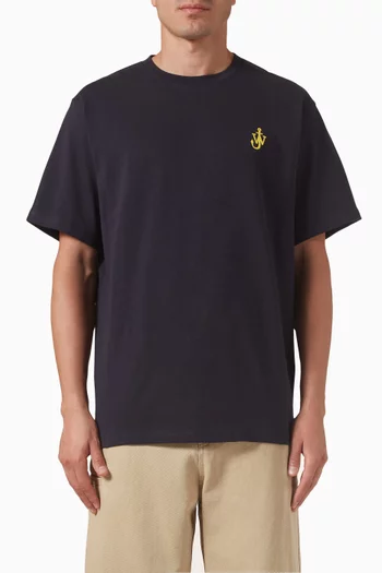 Anchor Logo T-shirt in Jersey