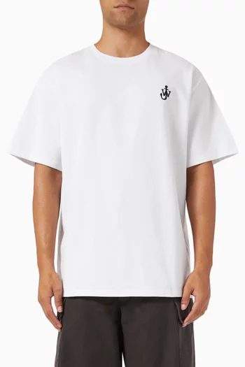 Anchor Logo T-shirt in Jersey