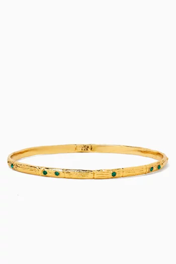 Bambini Bangle Bracelet in Gold-plated Metal