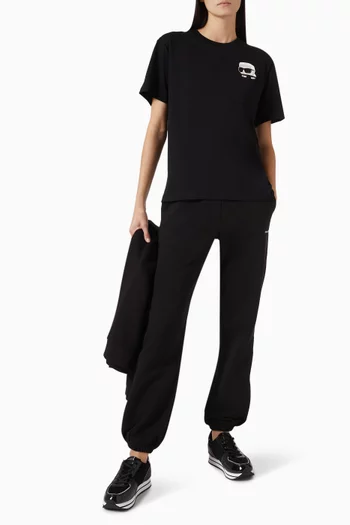 Peak-a-Boo T-shirt in Organic-cotton
