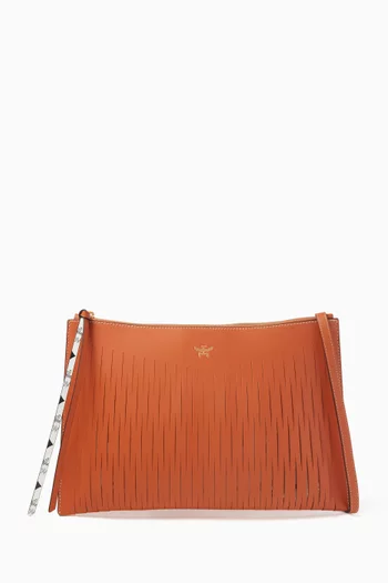 Medium Aren Crossbody Bag in Leather