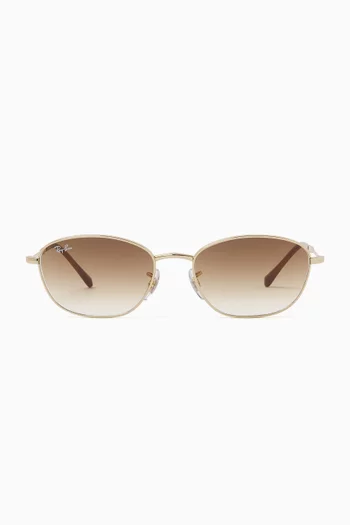 RB3749 Sunglasses in Metal