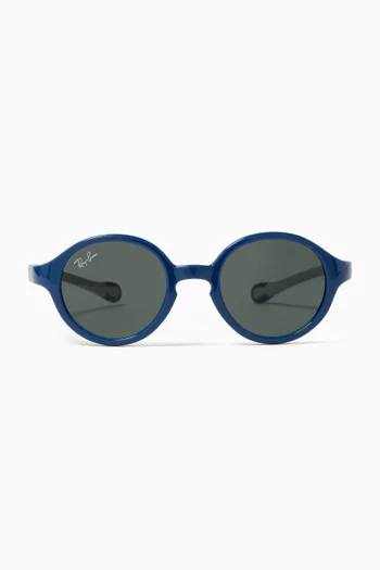 Round Sunglasses in Acetate