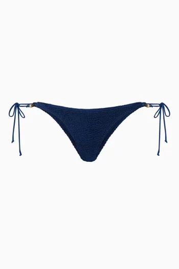 Beaded Tie Side Vista Bikini Briefs