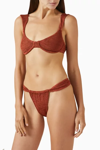 Georgia Bikini Briefs in The Authentic Crinkle™.