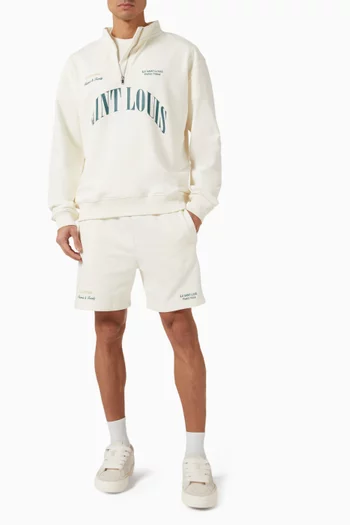 F&F Saint Louis Zip Sweatshirt in French Terry
