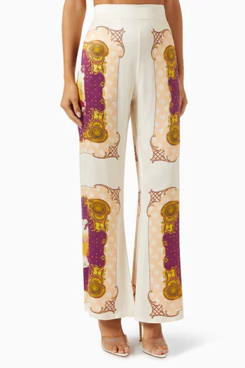 Cigare Wide-leg Pants in Organic Cupro