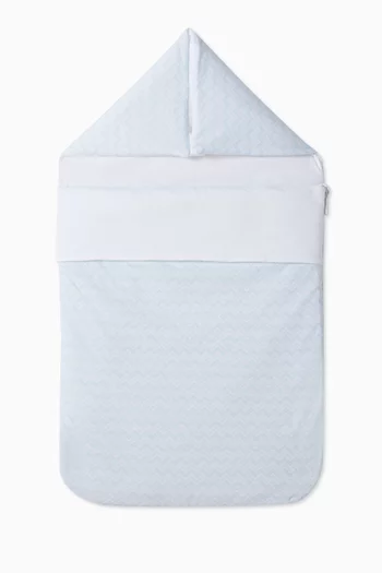Chevron Sleeping Nest in Cotton