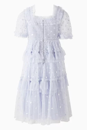 Sequins Smocked Dress