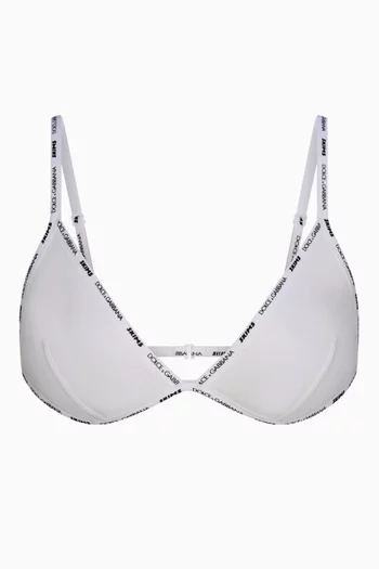 Dolce&Gabbana x SKIMS Cotton Jersey Triangle Bralette