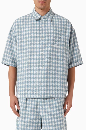 Plaid Relaxed-fit Shirt in Cotton