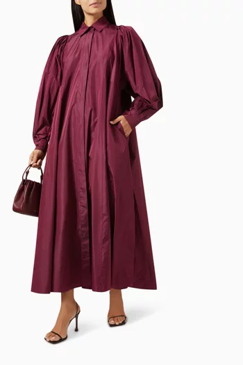 Pucci Flared Shirt Dress in Faffeta