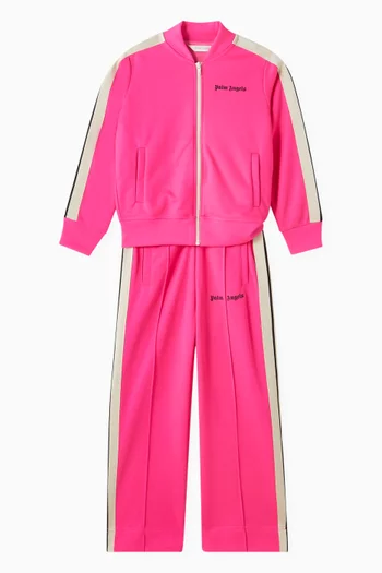 Logo Wide-leg Track Pants