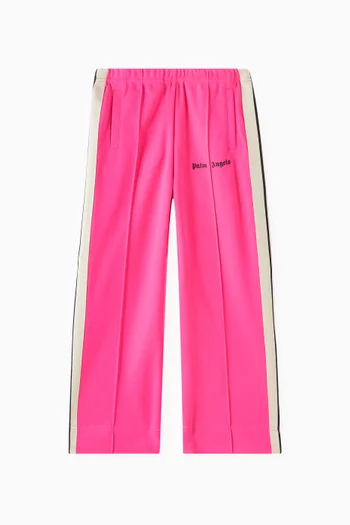 Logo Wide-leg Track Pants