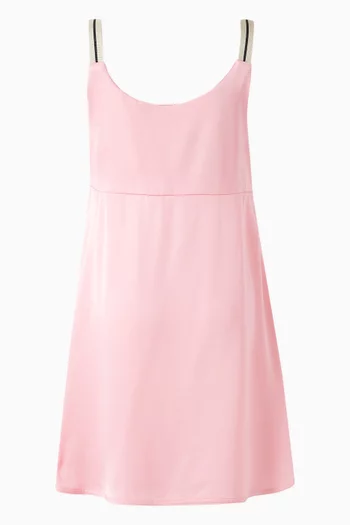 A-line Dress in Satin