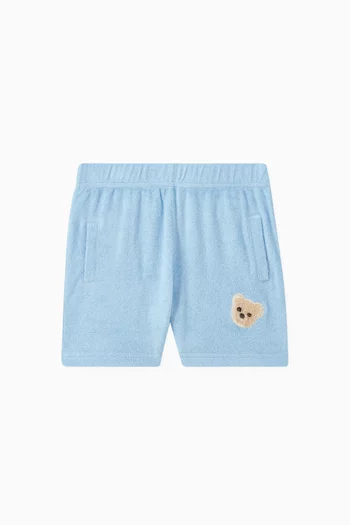 شورت بطبعة دب قطن تيري