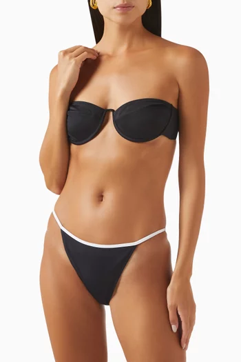 قطعة بيكيني سفلية ريو نايلون مطاطي