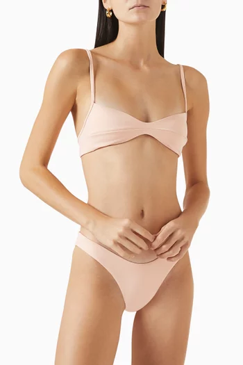 Monica Bikini Top in Crepe
