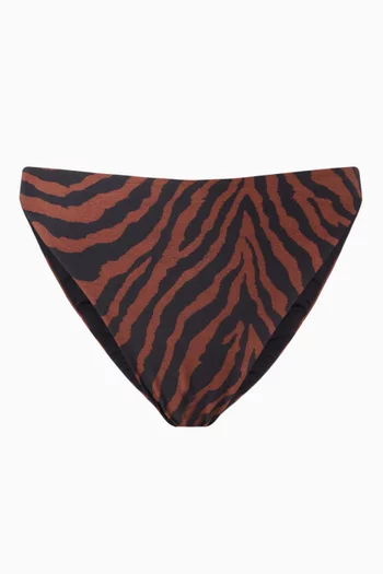 Perlin High-waisted Bikini Briefs