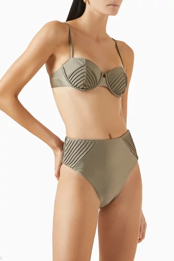 Birdie Bikini Briefs in Nylon-blend